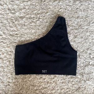 SCULPTFLEX® RIBBED ONE SHOULDER BRA